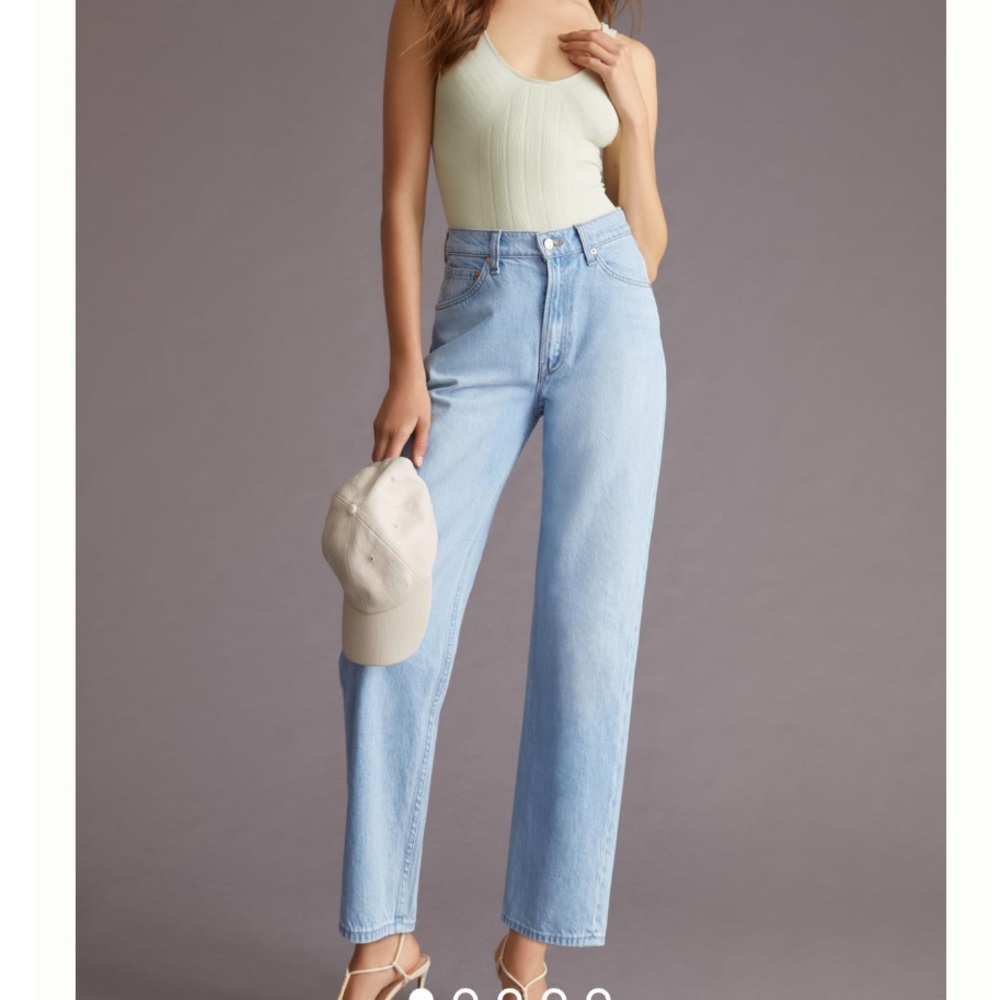 MOTHER Snacks Double Stack Ankle Jeans - Picture 3 of 12